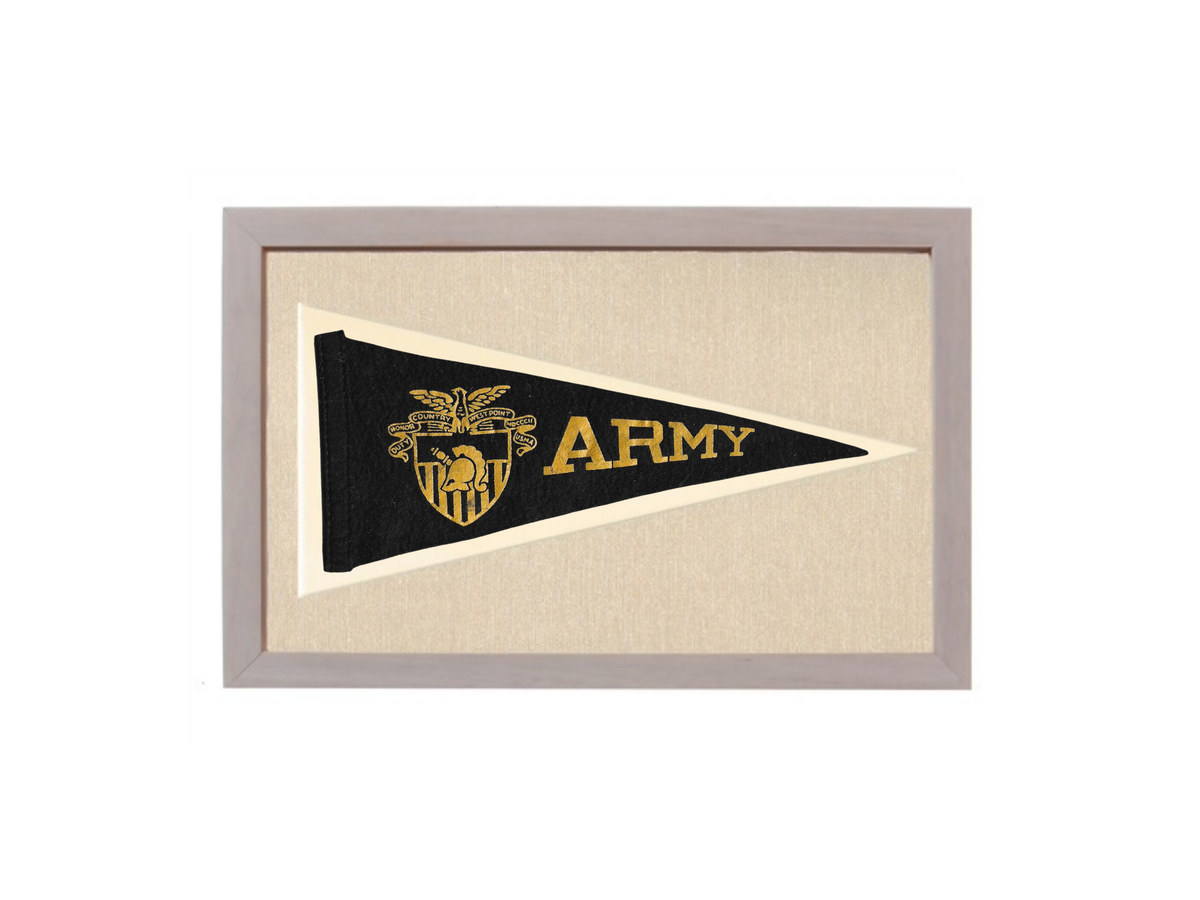 Vintage Army Pennant