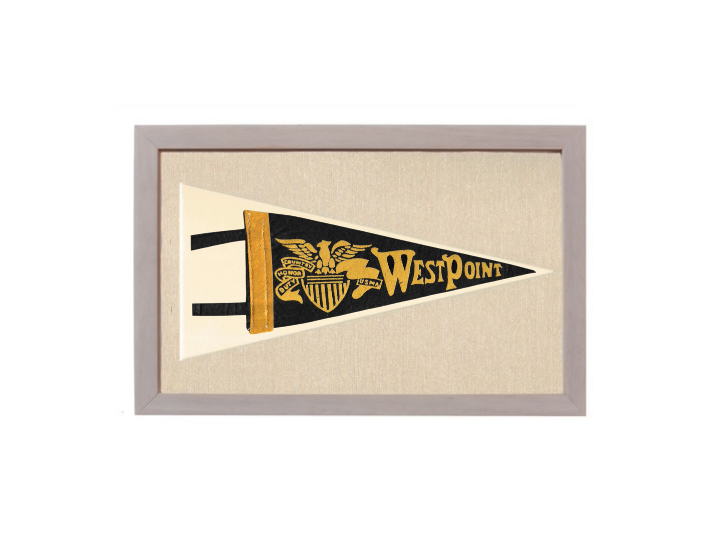 Vintage Westpoint Army Pennant