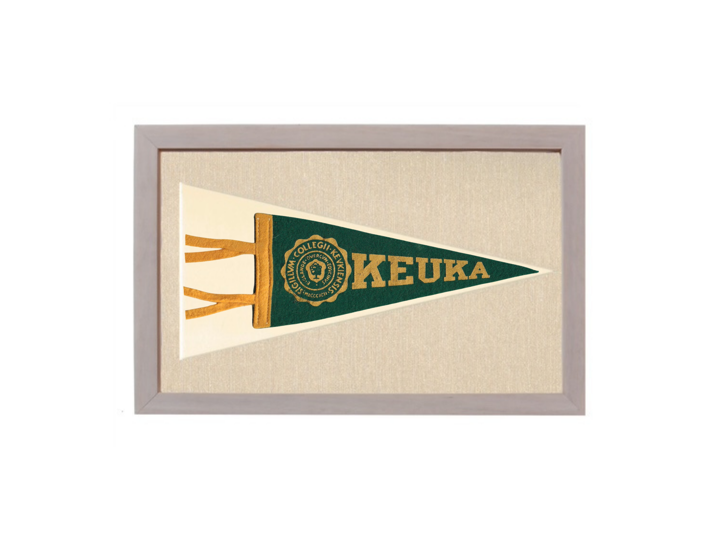 Vintage Keuka College Pennant