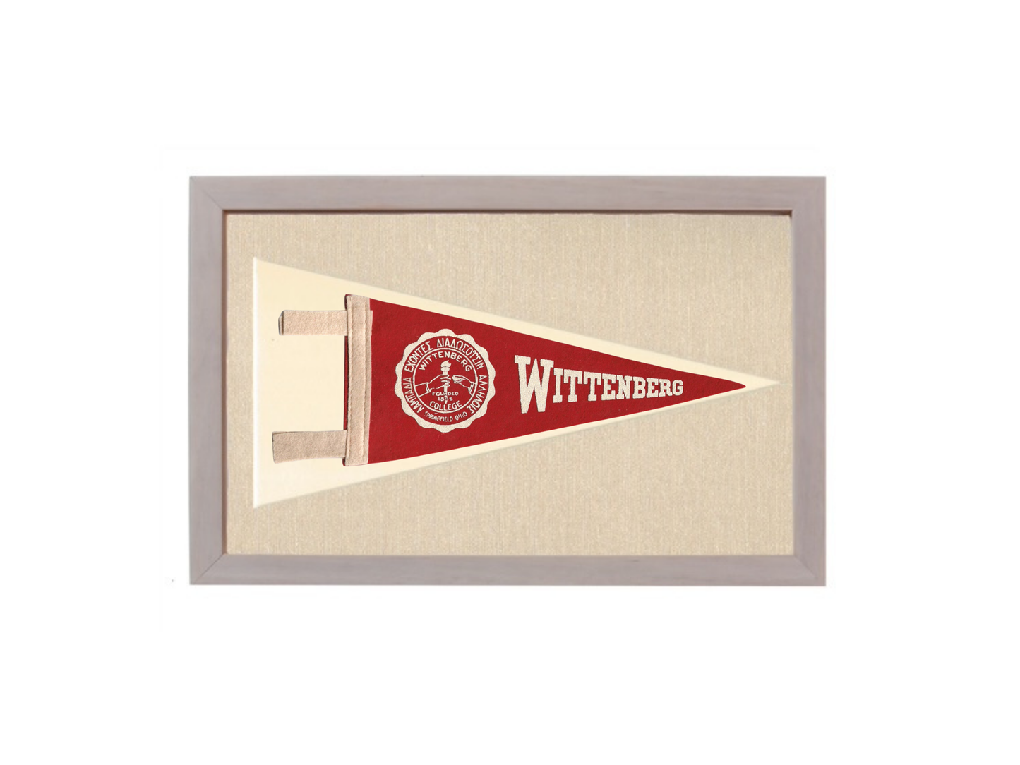 Vintage Wittenberg University Pennant