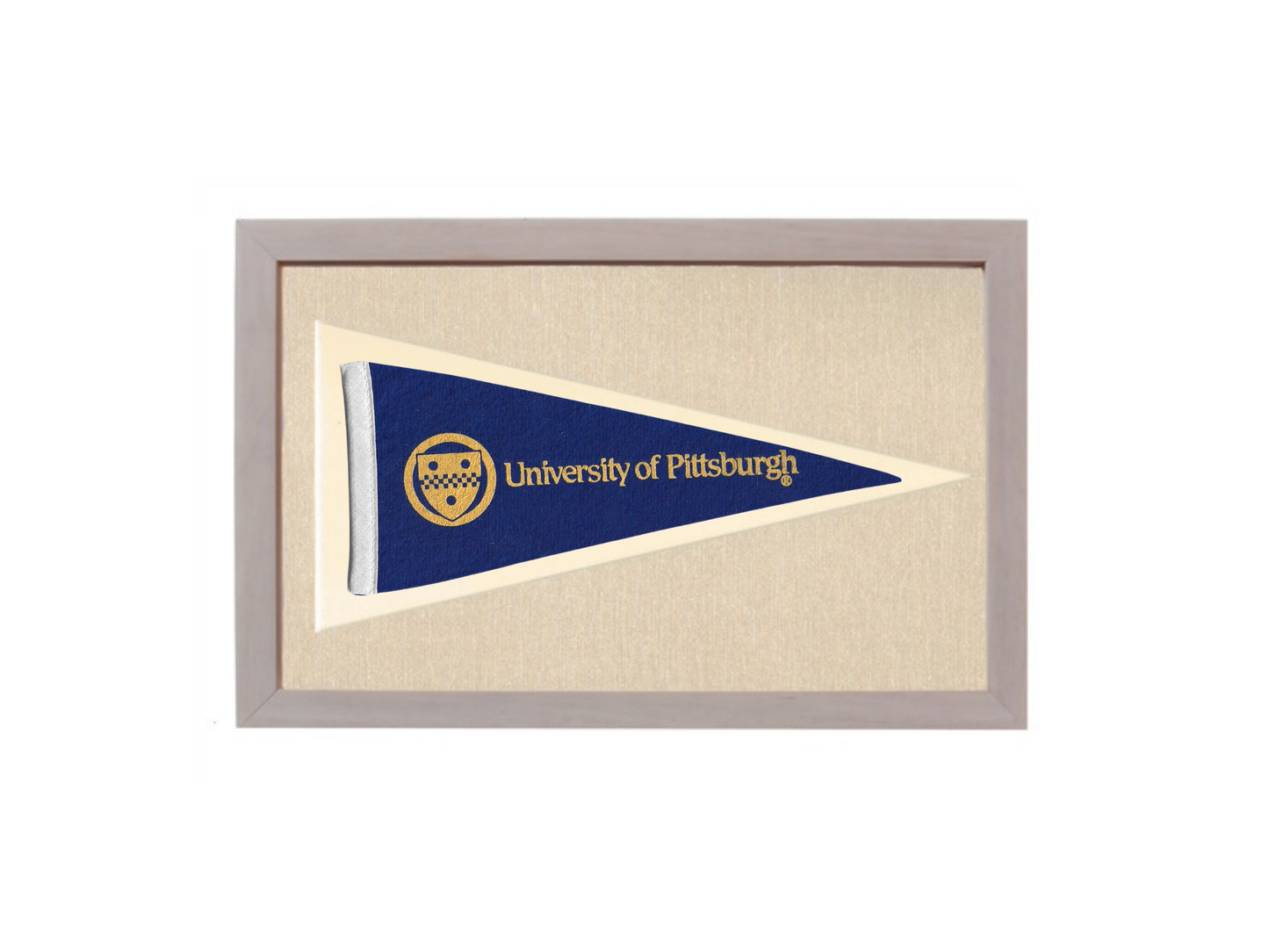 Vintage University of Pittsburgh Pennant