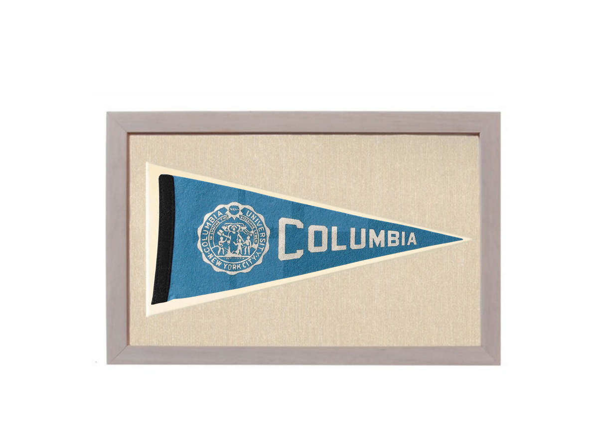 Vintage Columbia University Pennant