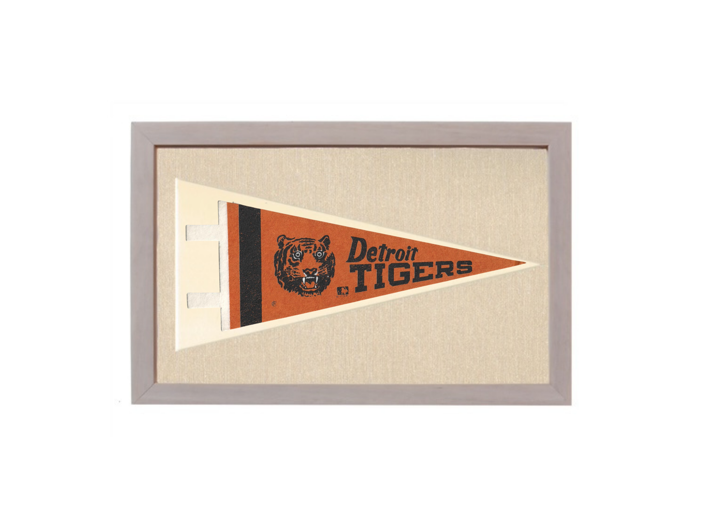 Vintage Detroit Tigers Pennant