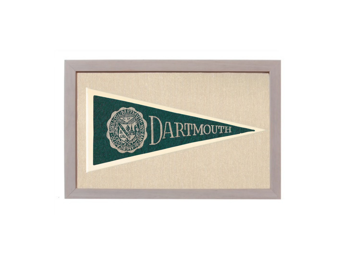 Vintage Dartmouth College Pennant