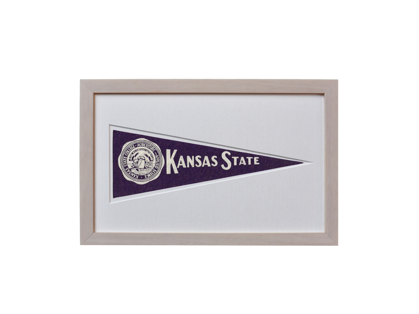 Vintage Kansas State Hormel Pennant