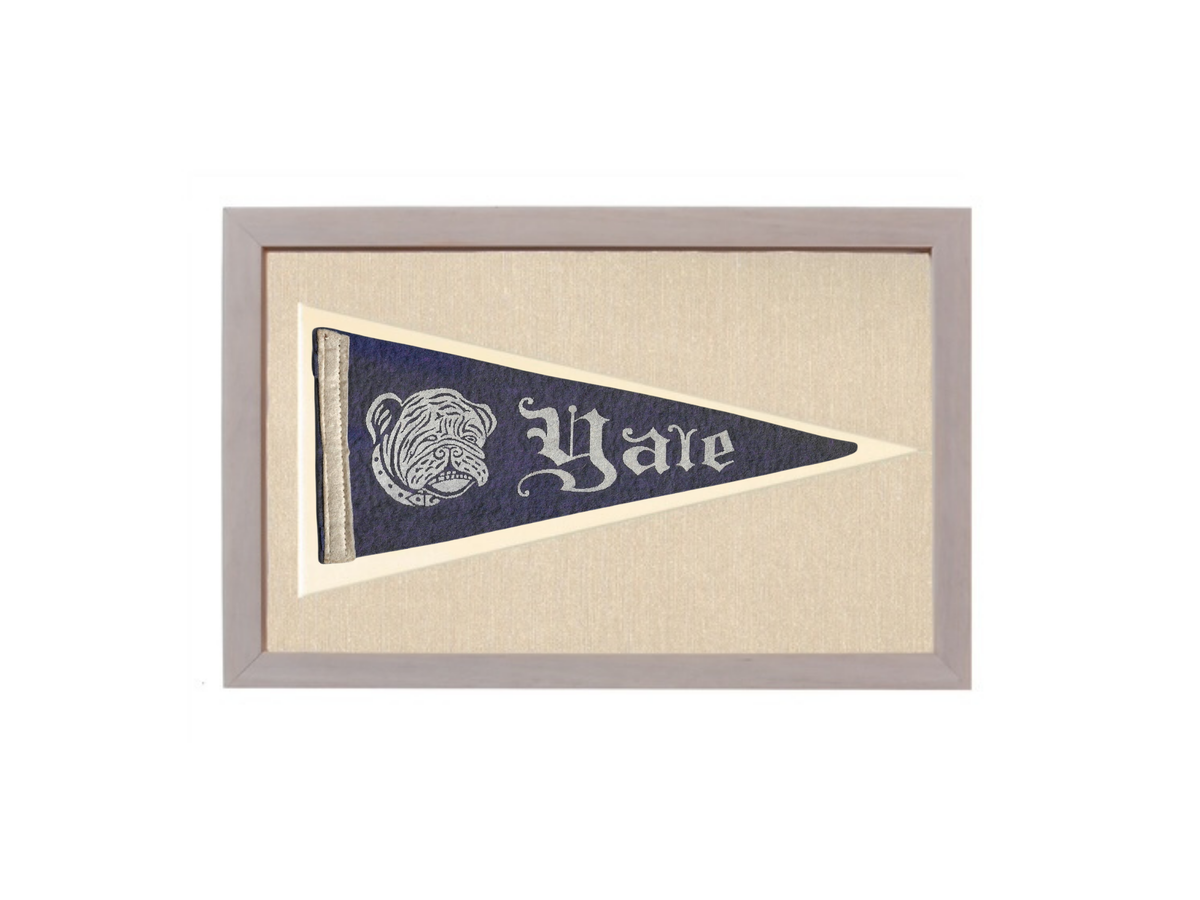 Vintage Yale University Pennant