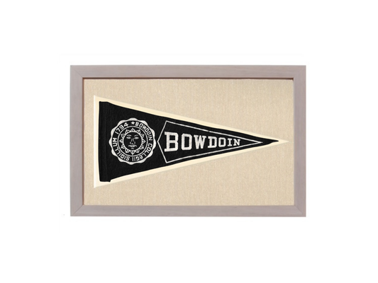 Vintage Bowdoin Pennant