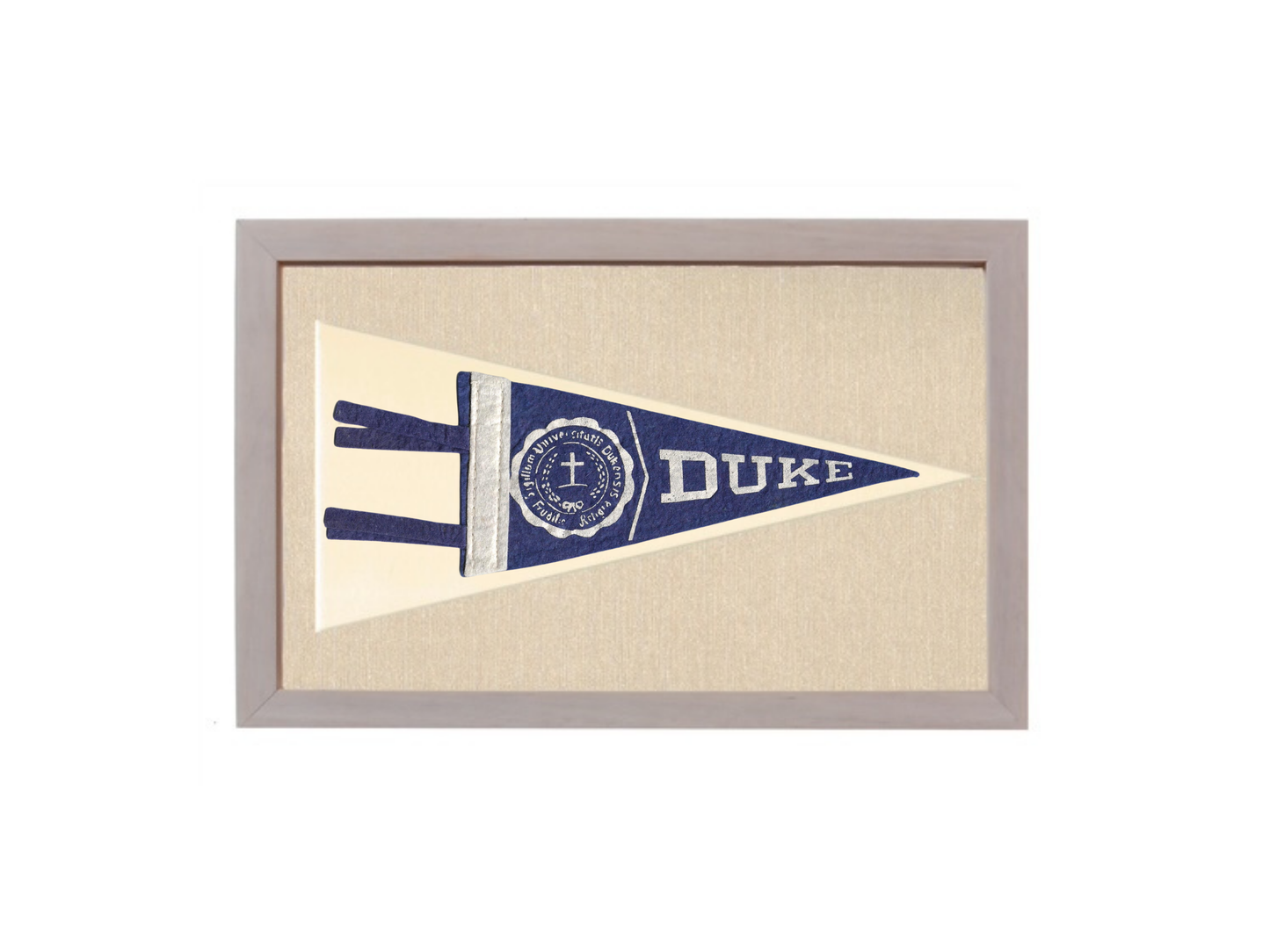 Vintage Duke University Pennant
