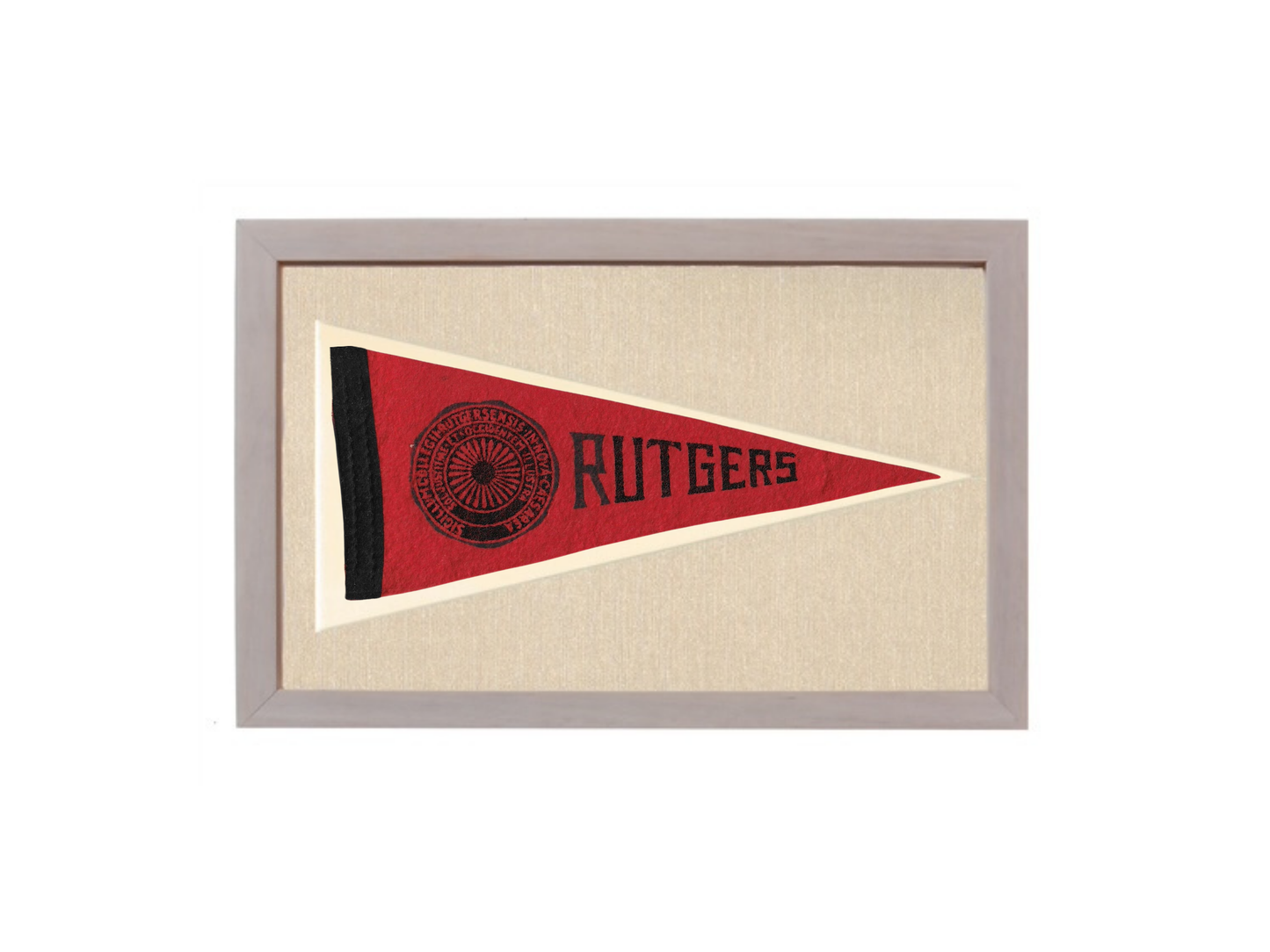 Vintage Rutgers Pennant