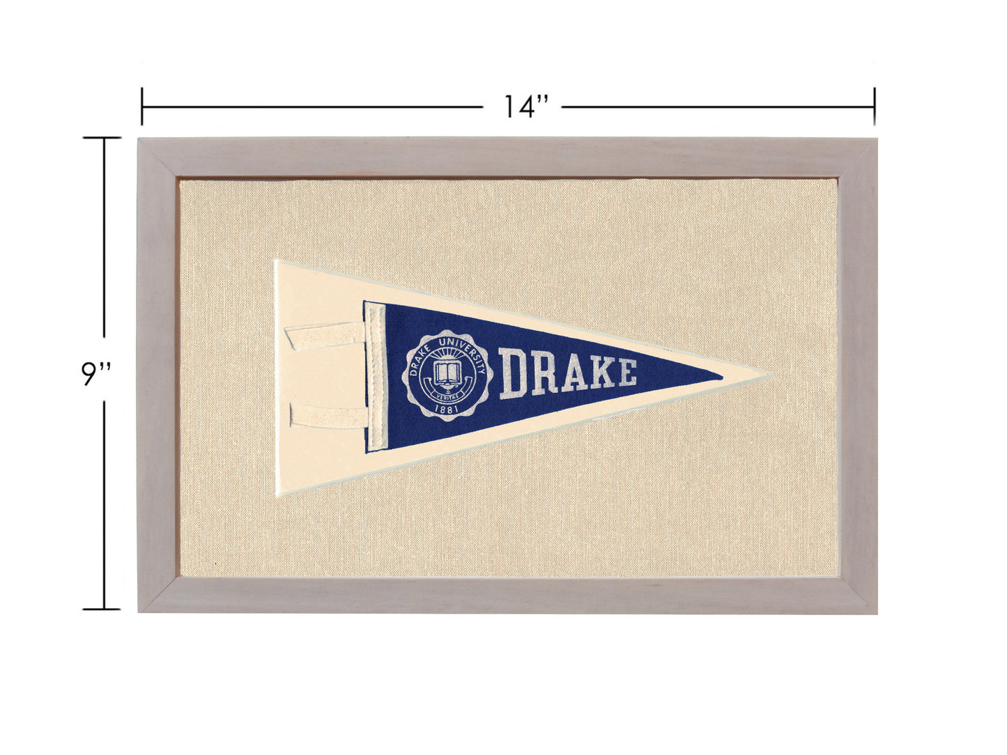 Vintage Drake University Pennant