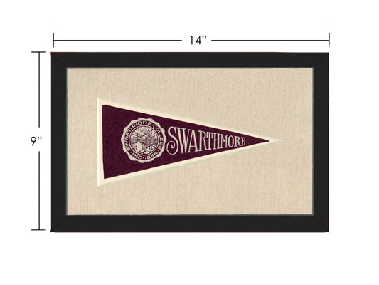 Vintage Swarthmore College Pennant