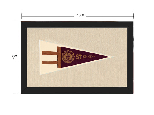 Vintage Stephen’s College Pennant