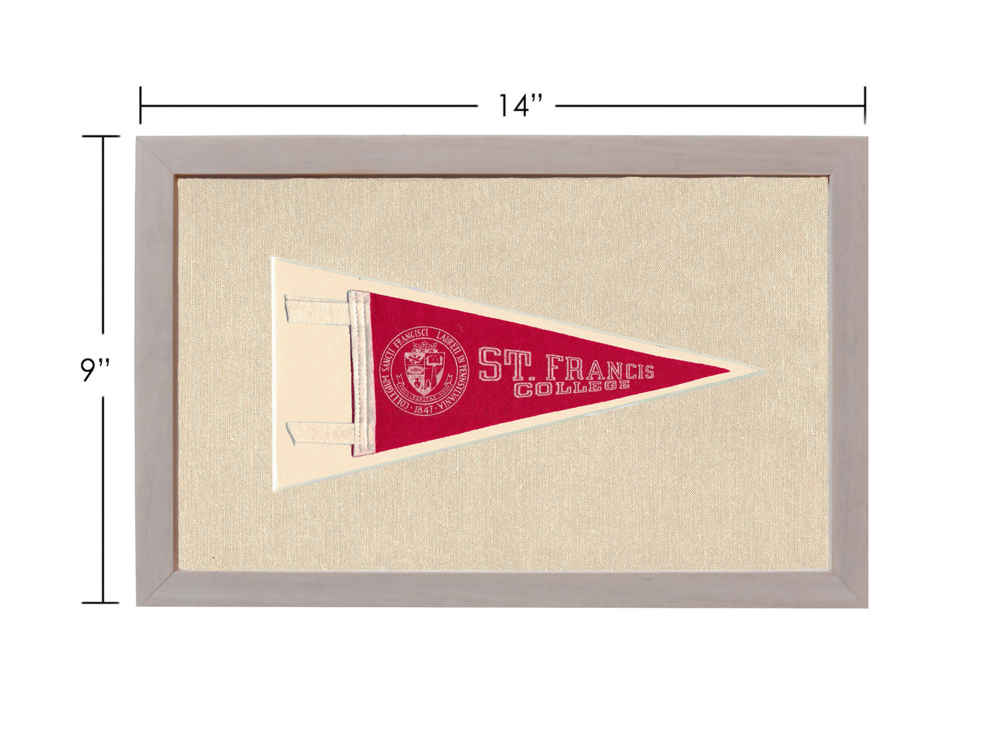 Vintage St Francis College Pennant