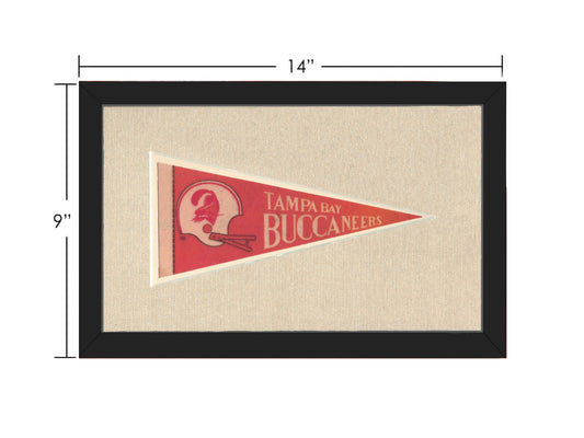 Vintage Tampa Bay Buccaneers Pennant