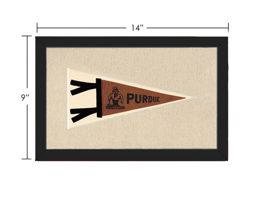 Vintage Purdue Pennant