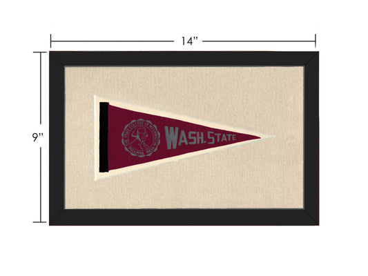 Vintage Washington State University Pennant