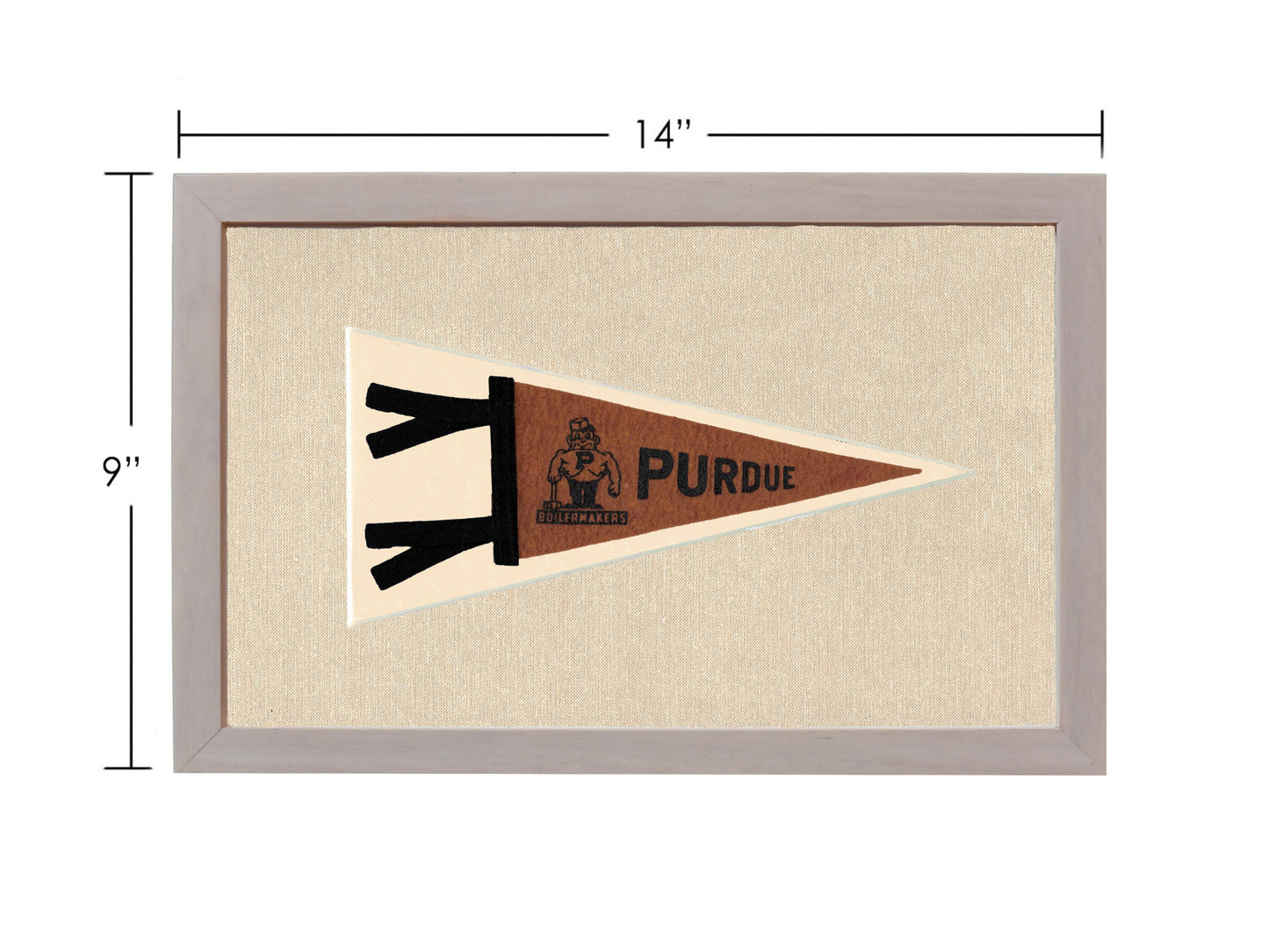 Vintage Purdue Pennant