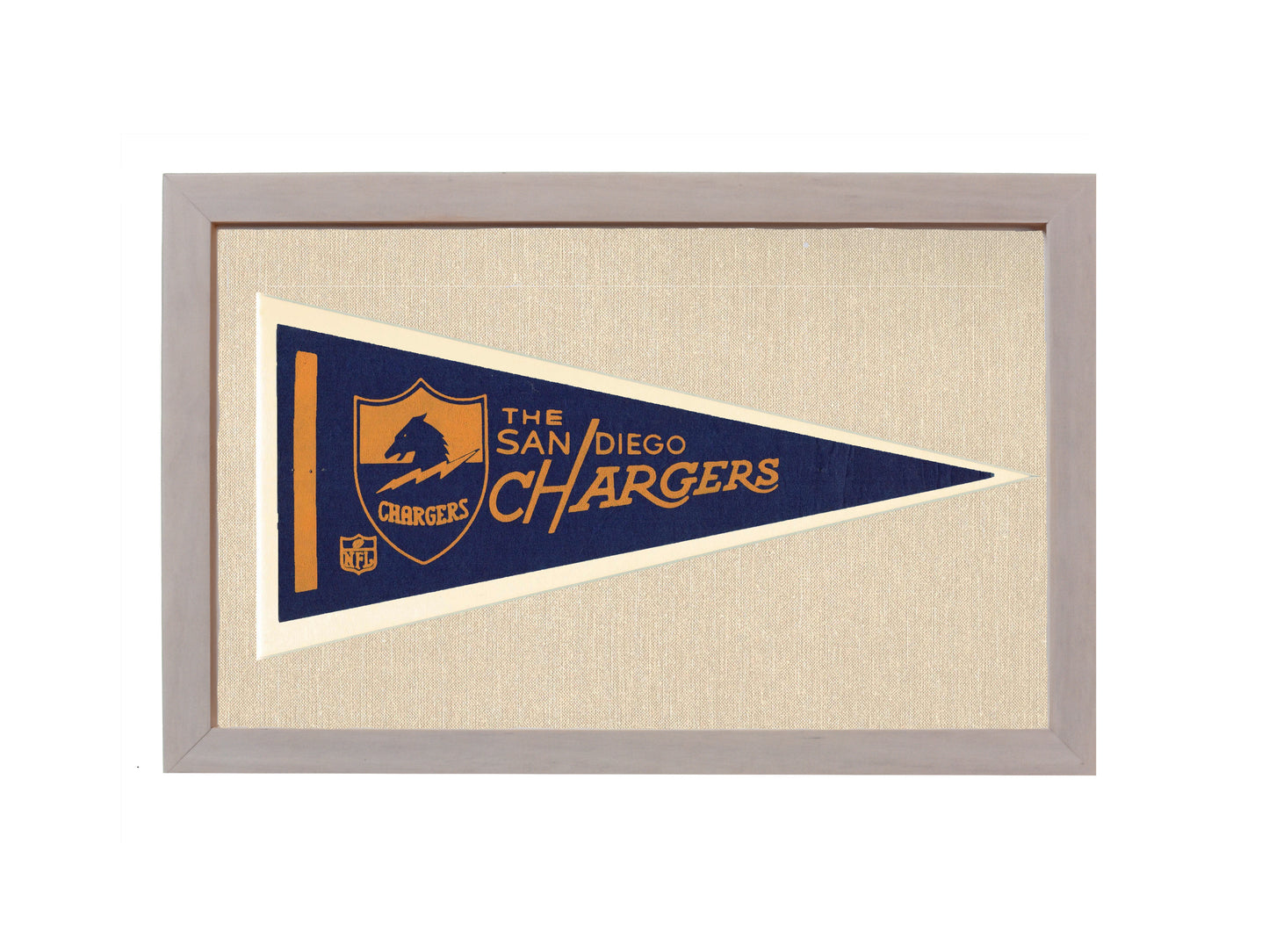 Vintage San Diego Chargers Pennant