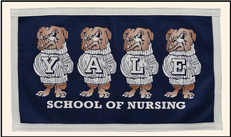 Vintage Yale University School of Nursing Banner