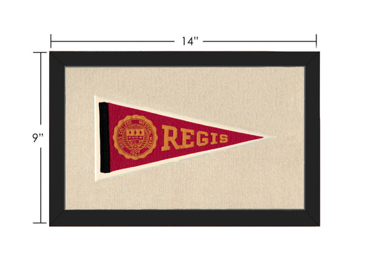 Vintage Regis College Pennant