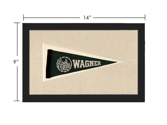 Vintage Wagner College Pennant