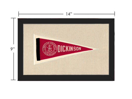 Vintage Dickinson College Pennant