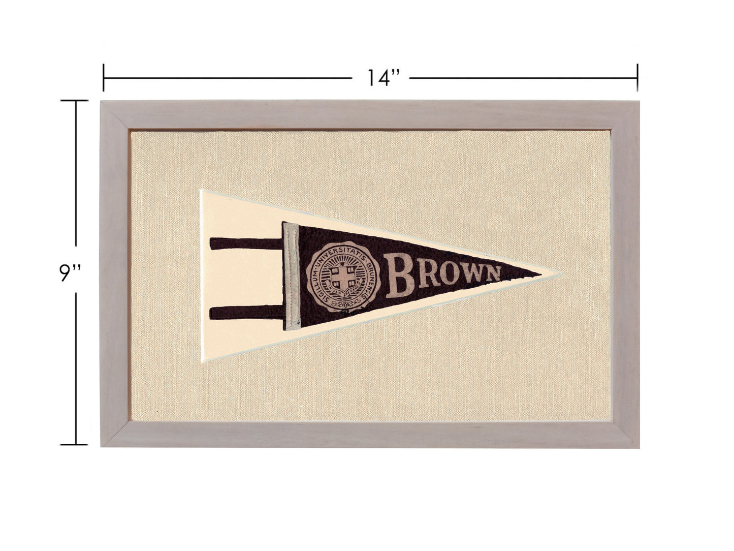 Vintage Brown University Pennant