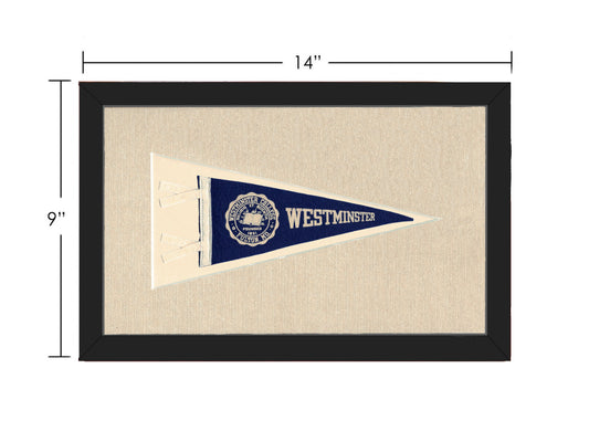 Vintage Westminster College Pennant