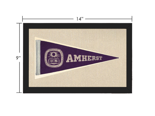 Vintage Amherst College Pennant