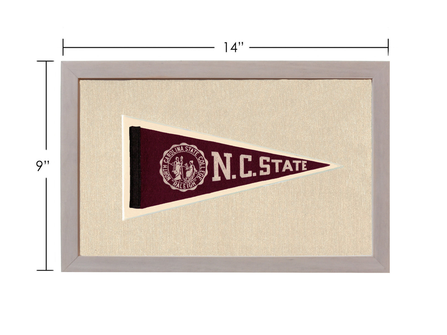 Vintage NC State Pennant