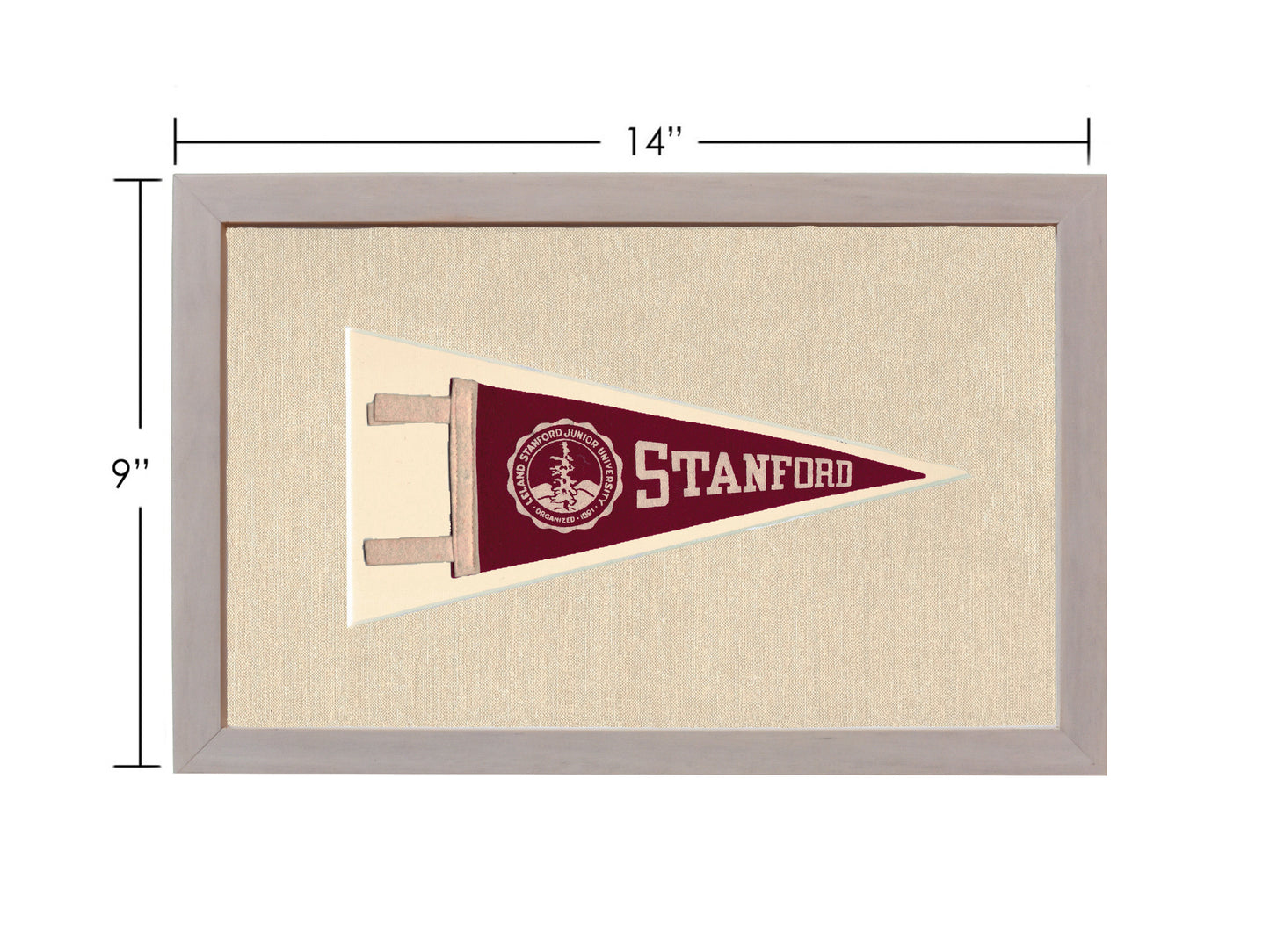 Vintage Stanford University Pennant
