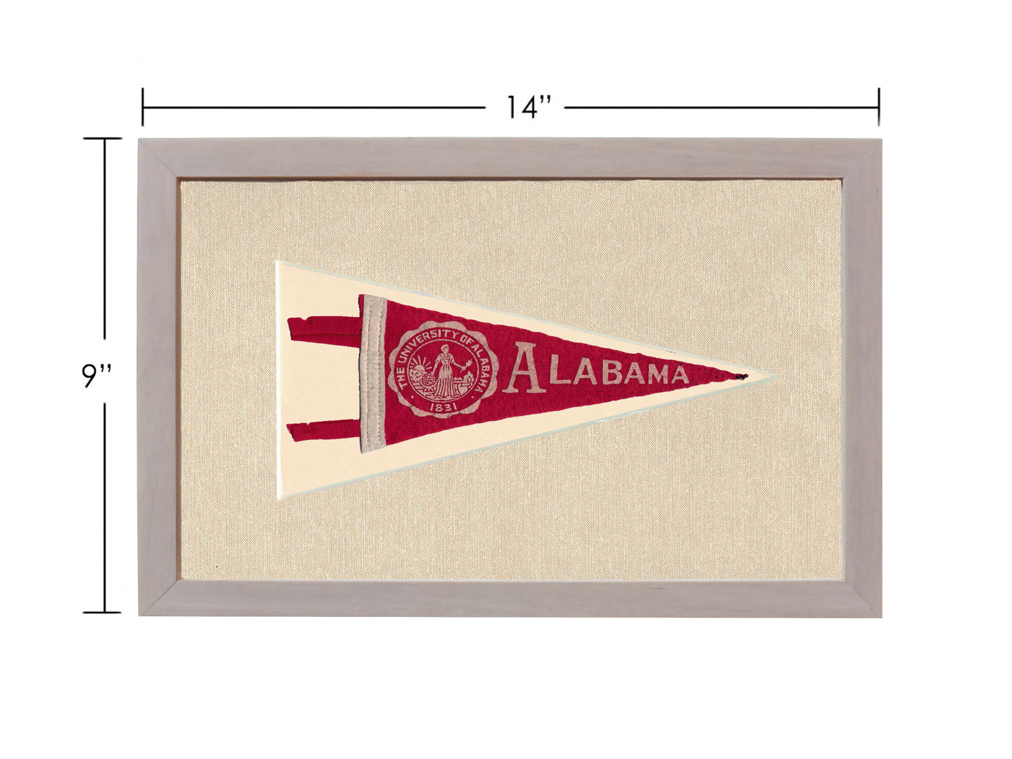 Vintage University of Alabama Pennant