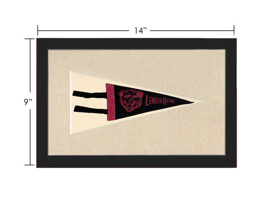 Vintage Lenoir Rhyme Pennant