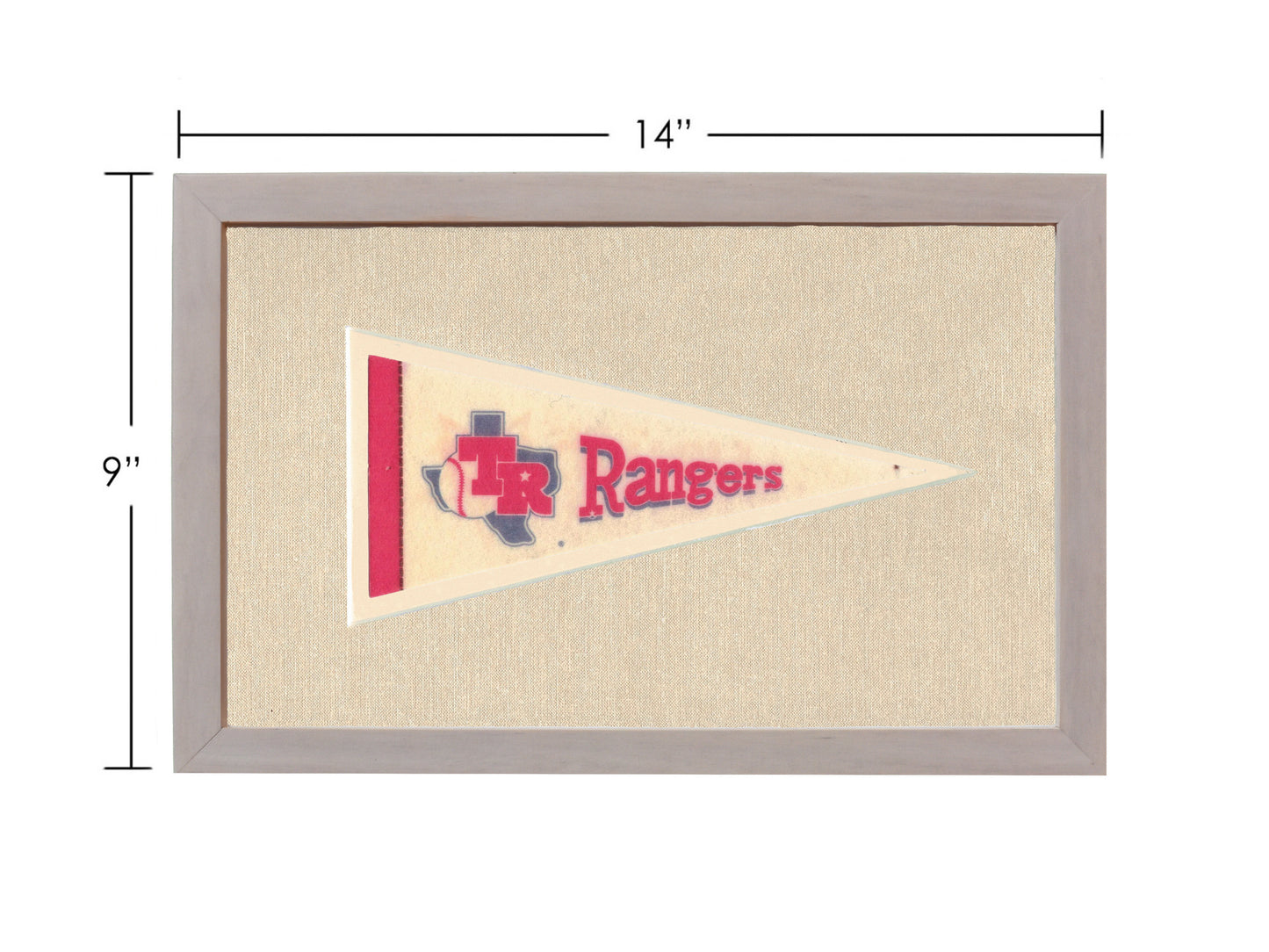 Vintage Texas Rangers Pennant