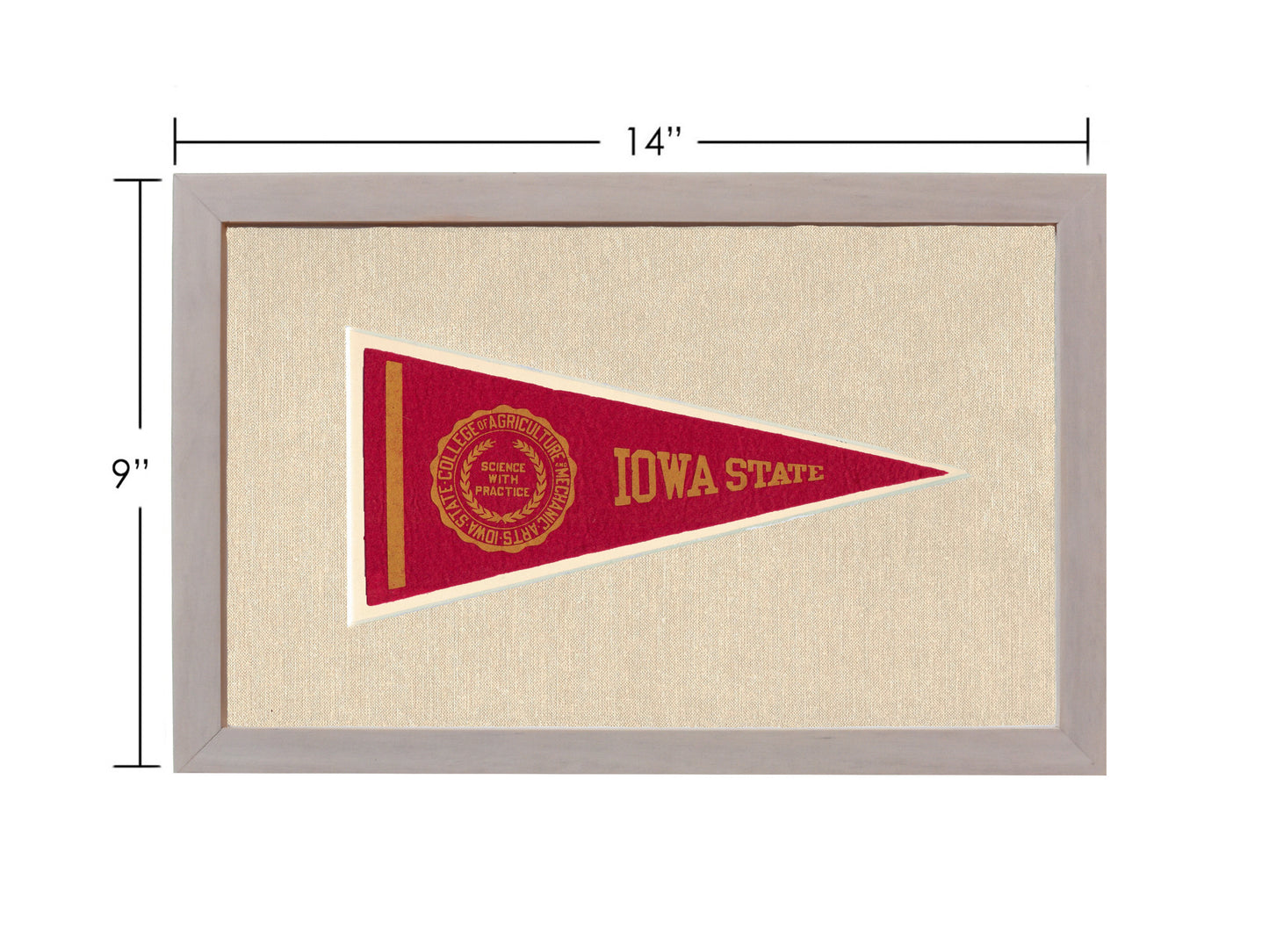 Vintage Iowa State Pennant