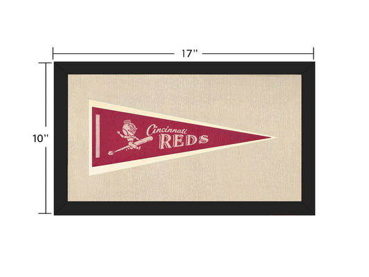 Vintage Cincinnati Reds Pennant