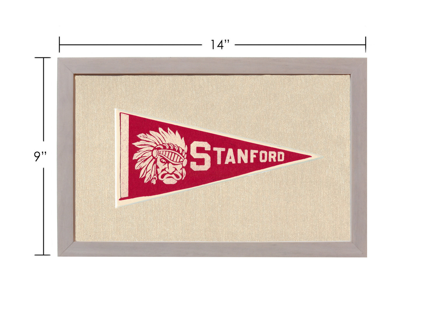 Vintage Stanford University Pennant