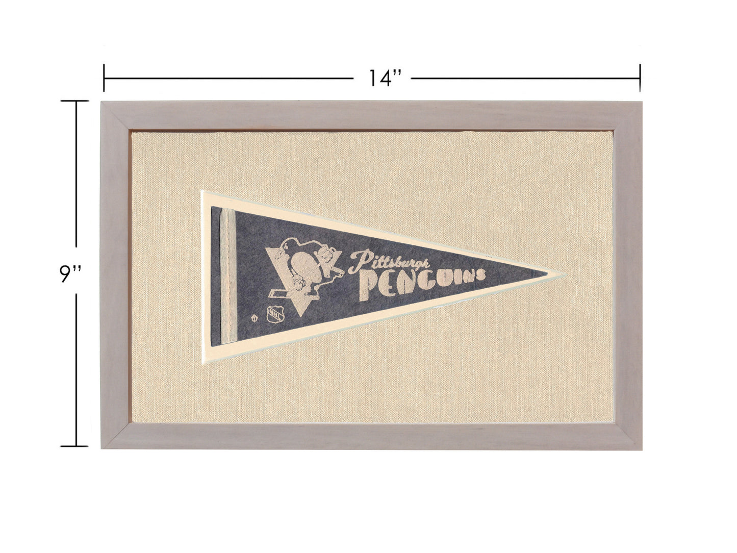Vintage Pittsburgh Penguins Pennant