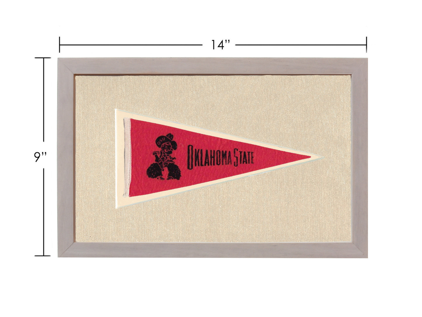Vintage Oklahoma State University Pennant