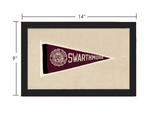 Vintage Swarthmore College Pennant