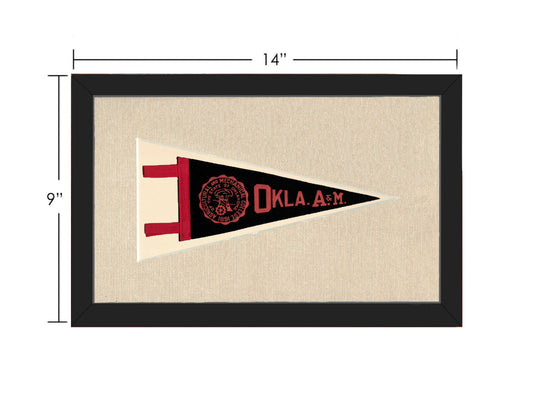 Vintage Oklahoma A&M Pennant