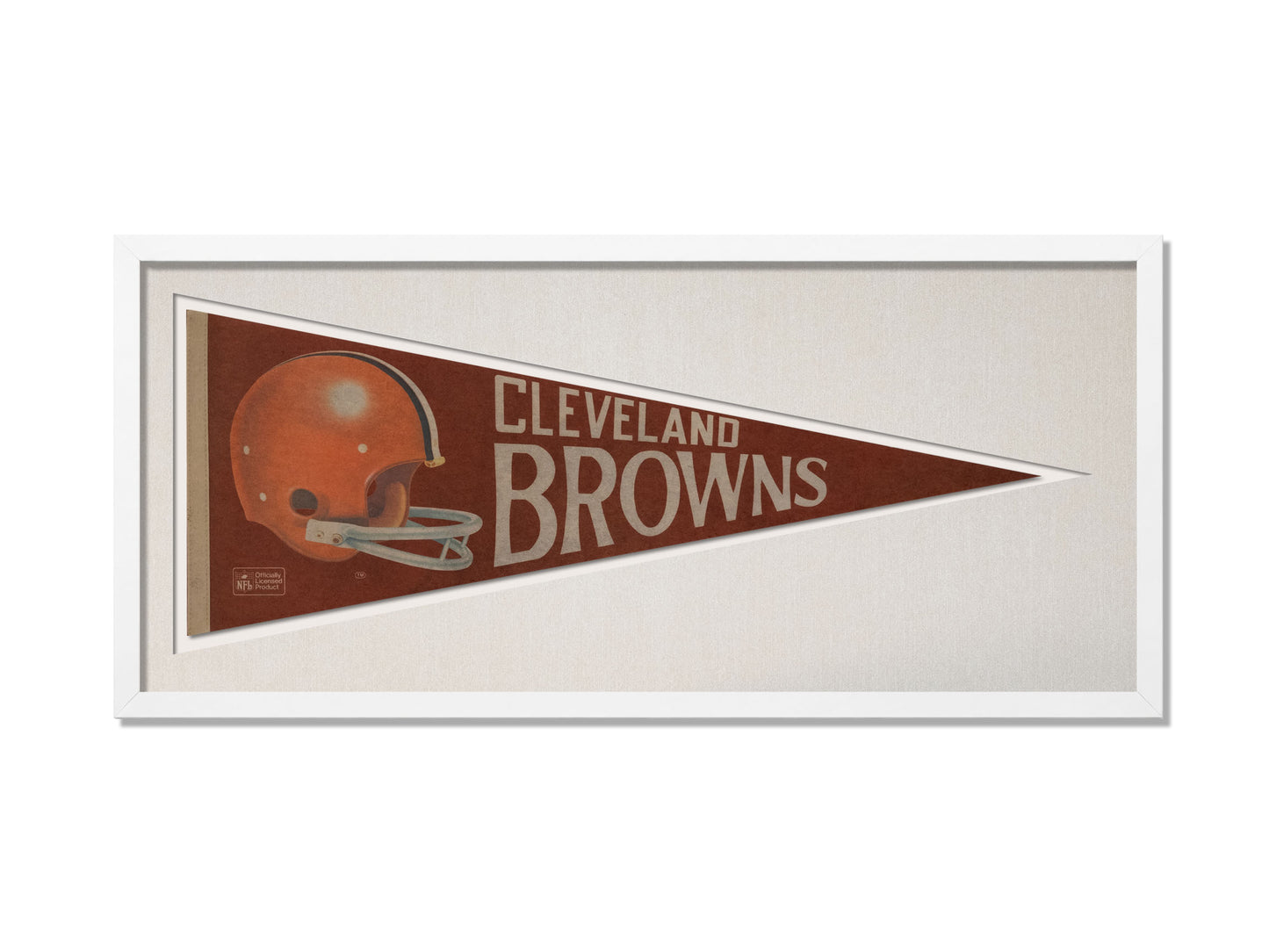 Vintage Cleveland Browns Pennant