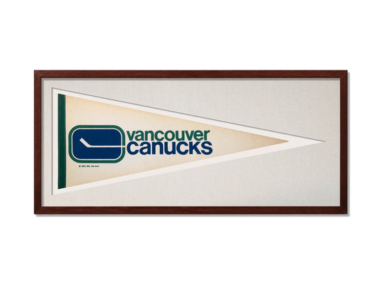 Vintage Vancouver Canucks Pennant