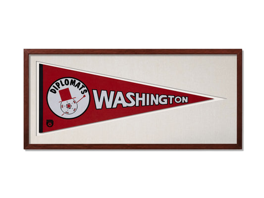 Vintage Washington Diplomats Pennant