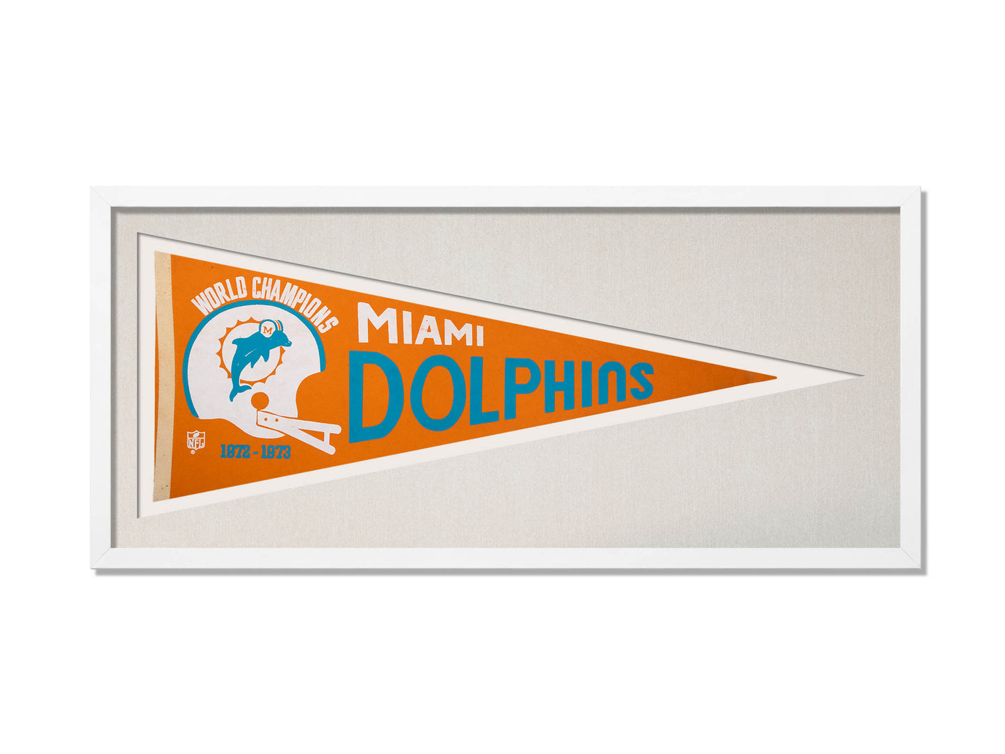 Vintage Miami Dolphins Pennant