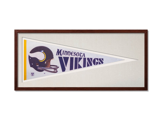 Vintage Minnesota Vikings Pennant