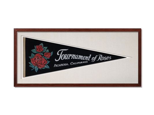 Vintage Tournament of Roses Pasadena Pennant