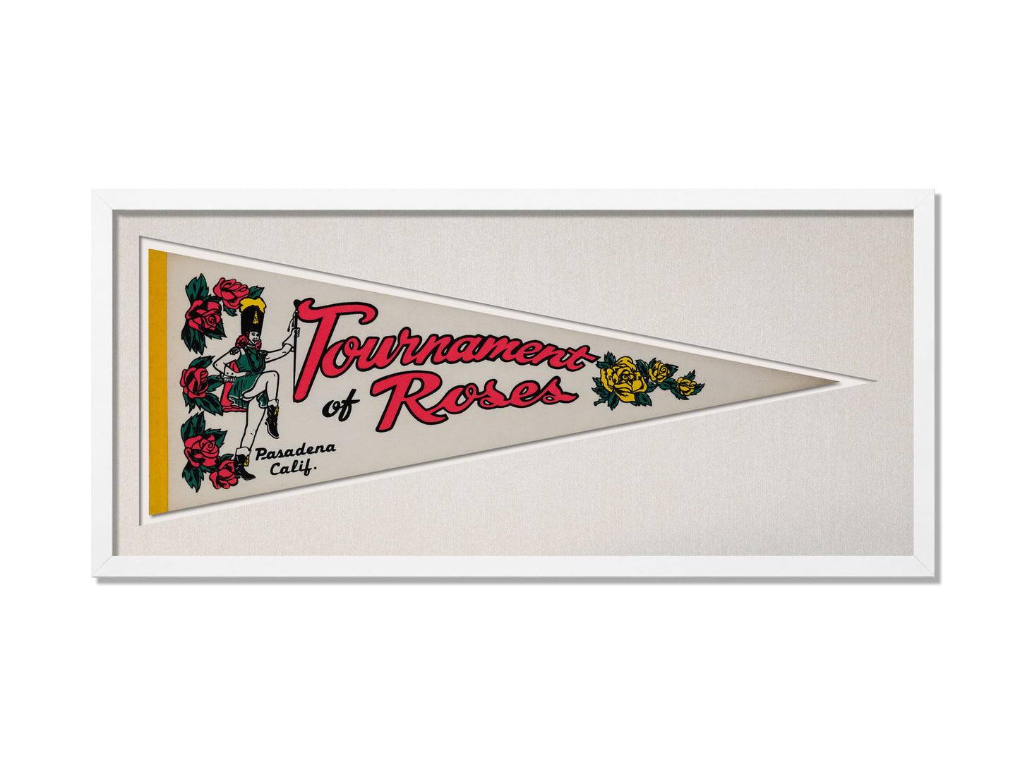 Vintage Tournament of Roses Pennant
