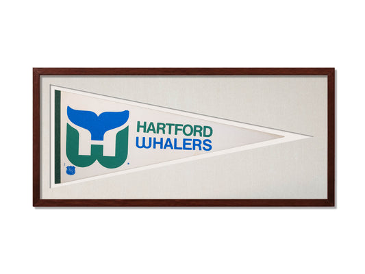 Vintage Hartford Whalers Pennant