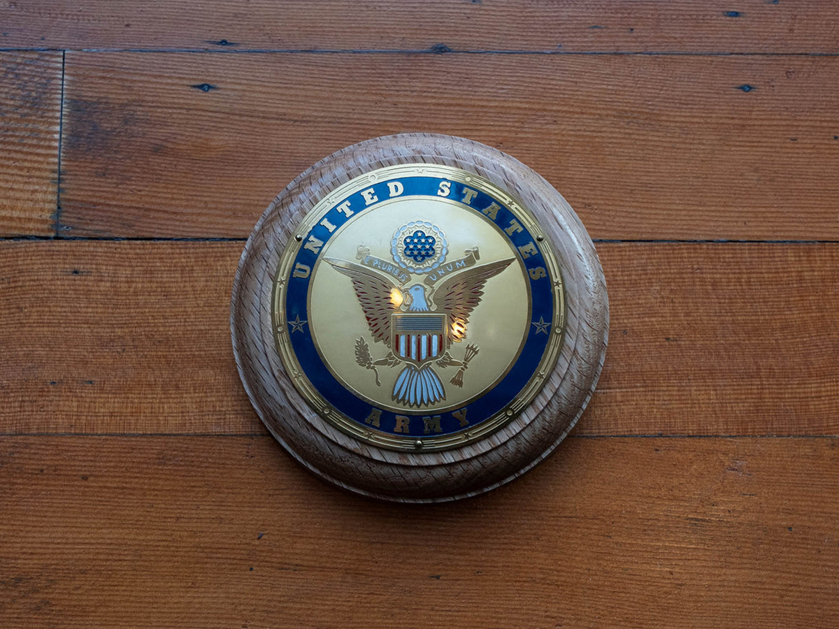 United States Army Metal Plaque